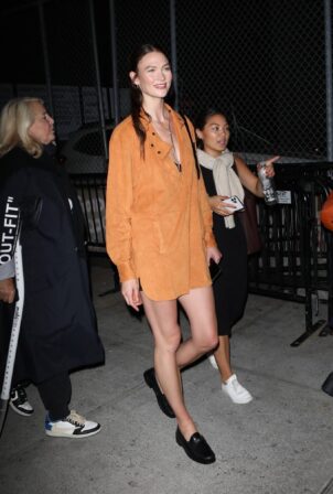 Karlie Kloss - Departs the Vogue runway show during NYFW in New York