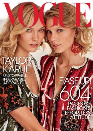 Karlie Kloss & Taylor Swift - Vogue Magazine (March 2015)