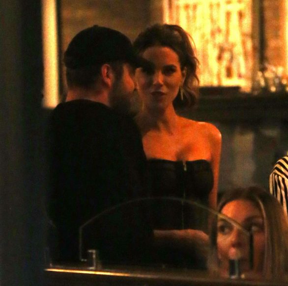Kate Beckinsale at Craigs Restaurant in West Hollywood