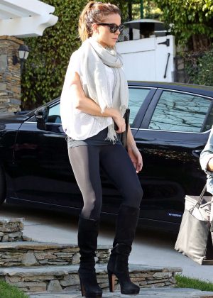 Kate Beckinsale in Leggings out in Los Angeles