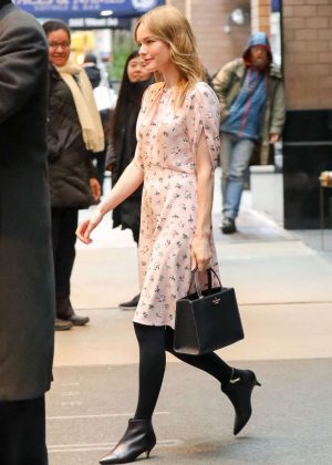Kate Bosworth - Leaves Her Hotel in New York