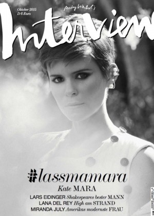 Kate Mara - Interview Germany Cover (October 2015)