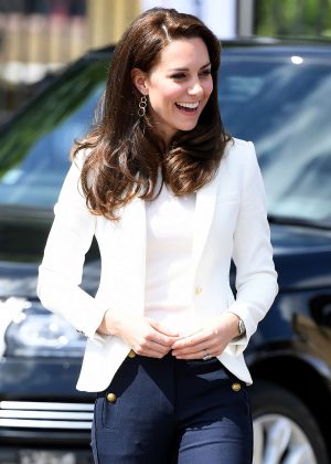 Kate Middleton - 1851 Trust Roadshow at the Docklands Sailing and Watersports Centre in London