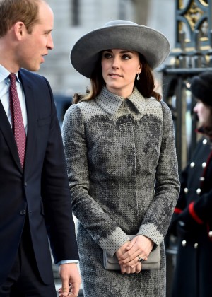 Kate Middleton - Commonwealth Observance Day Service in London
