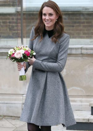 Kate Middleton - Leaving the Foundling Museum in London