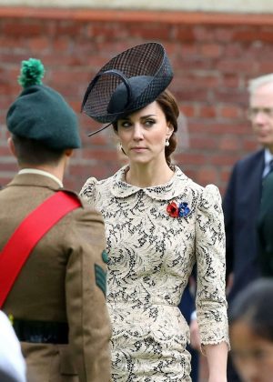 Kate Middleton - Somme Centenary Commemorations in Thiepval