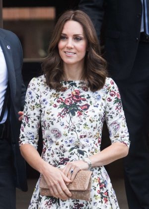 Kate Middleton - Stutthof concentration camp during an official visit in Poland