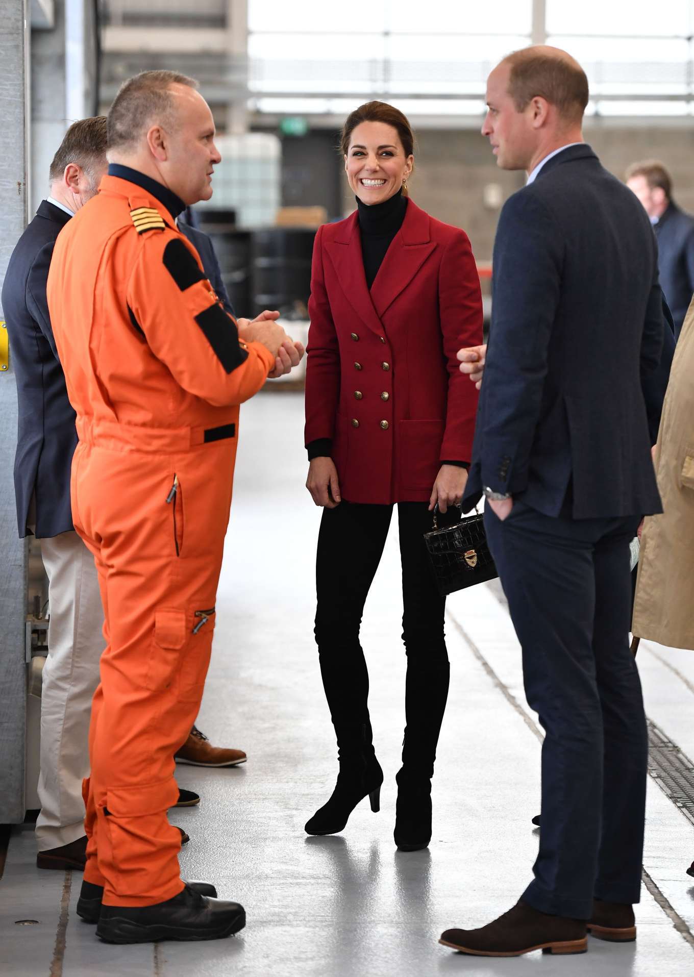 Kate Middleton: Visit Caernarfon coastguard search and rescue