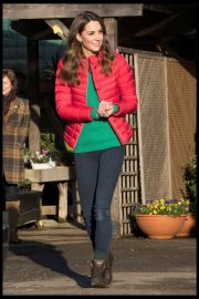Kate Middleton - Visits Family Action at Peterley Manor Farm in Great Missenden