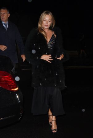 Kate Moss - Pictured during Paris Fashion Week