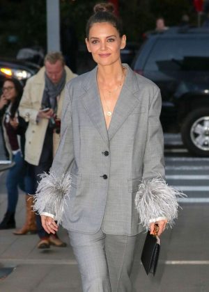 Katie Holmes - Arriving for the America Ballet Theater 2018 Fall Gala in NY
