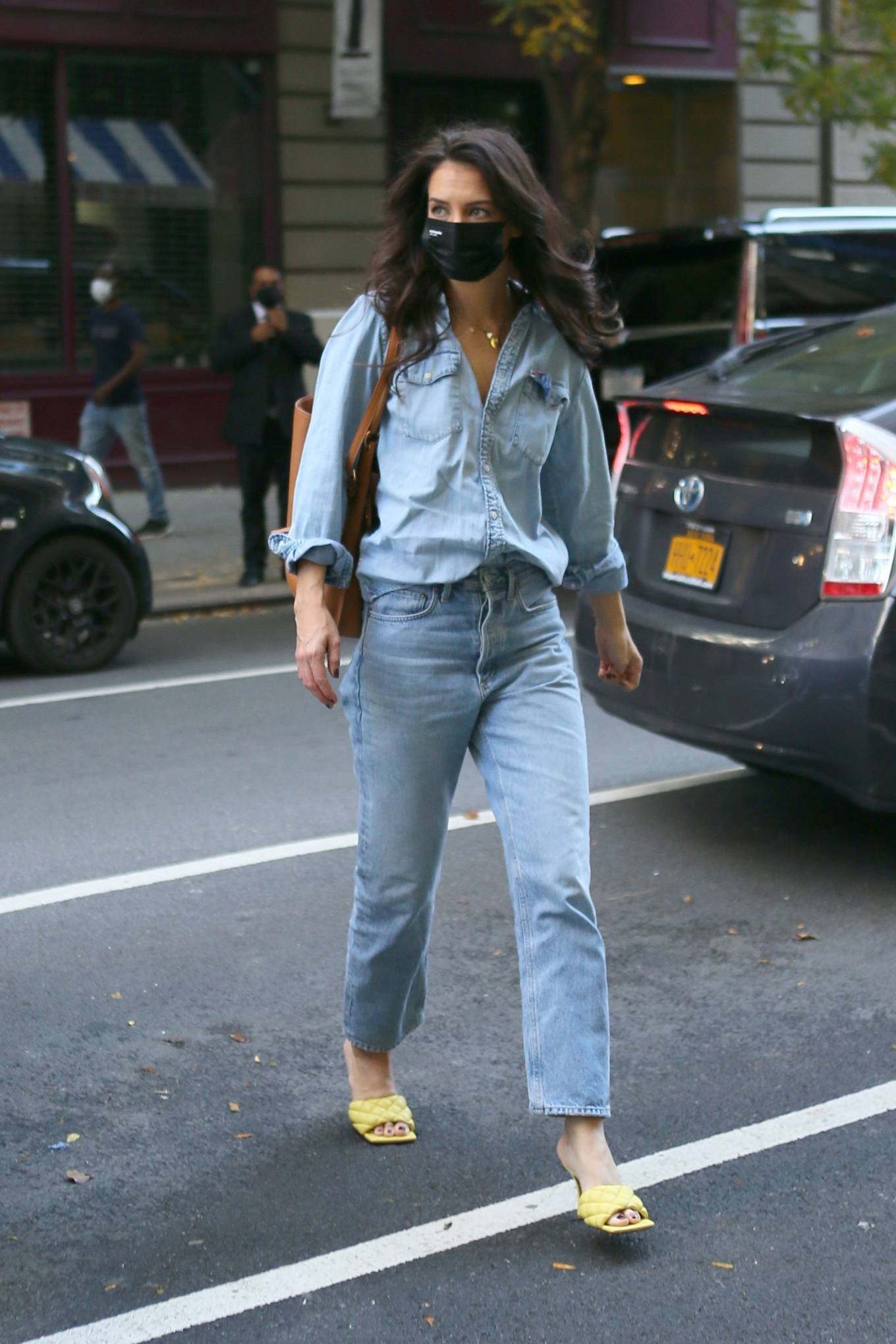 Katie Holmes 2020 : Katie Holmes – Seen out in New York -05