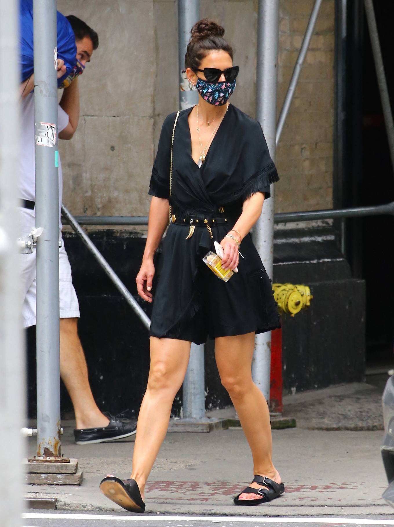 Katie Holmes - Seen walking in Soho-05 | GotCeleb