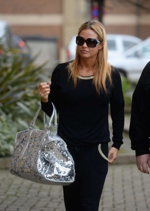 Katie Price at the New Victoria Theatre in London