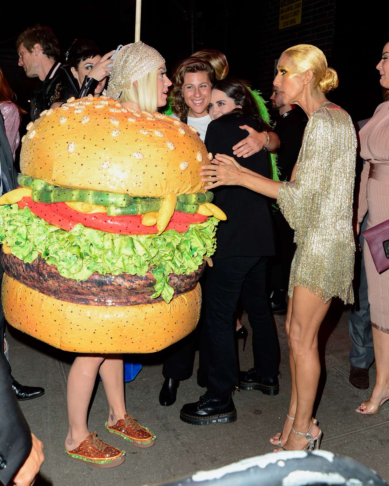 Katy Perry and Celine Dion at the Met Gala After Party -04 | GotCeleb