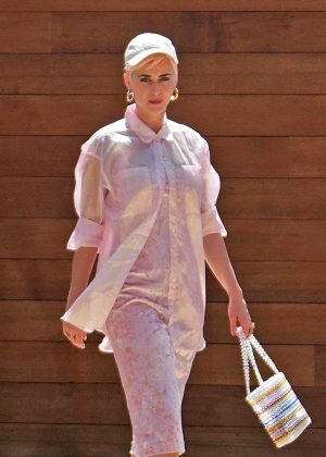 Katy Perry - Attending church service in LA