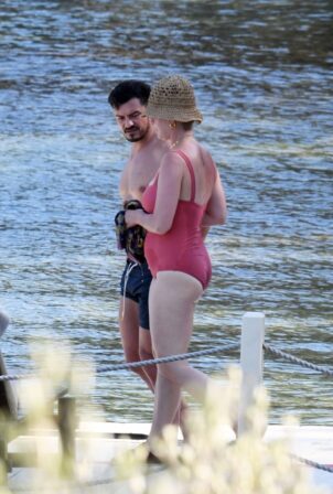Katy Perry - With Orlando Bloom enjoying a holiday in Turkey