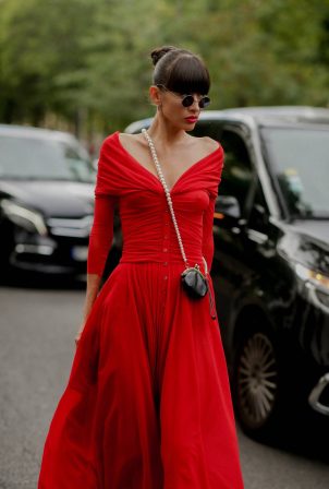 Katya Tolstova - Alexandre Vauthier Fall-Winter 2023-2024 Haute Couture Show in Paris