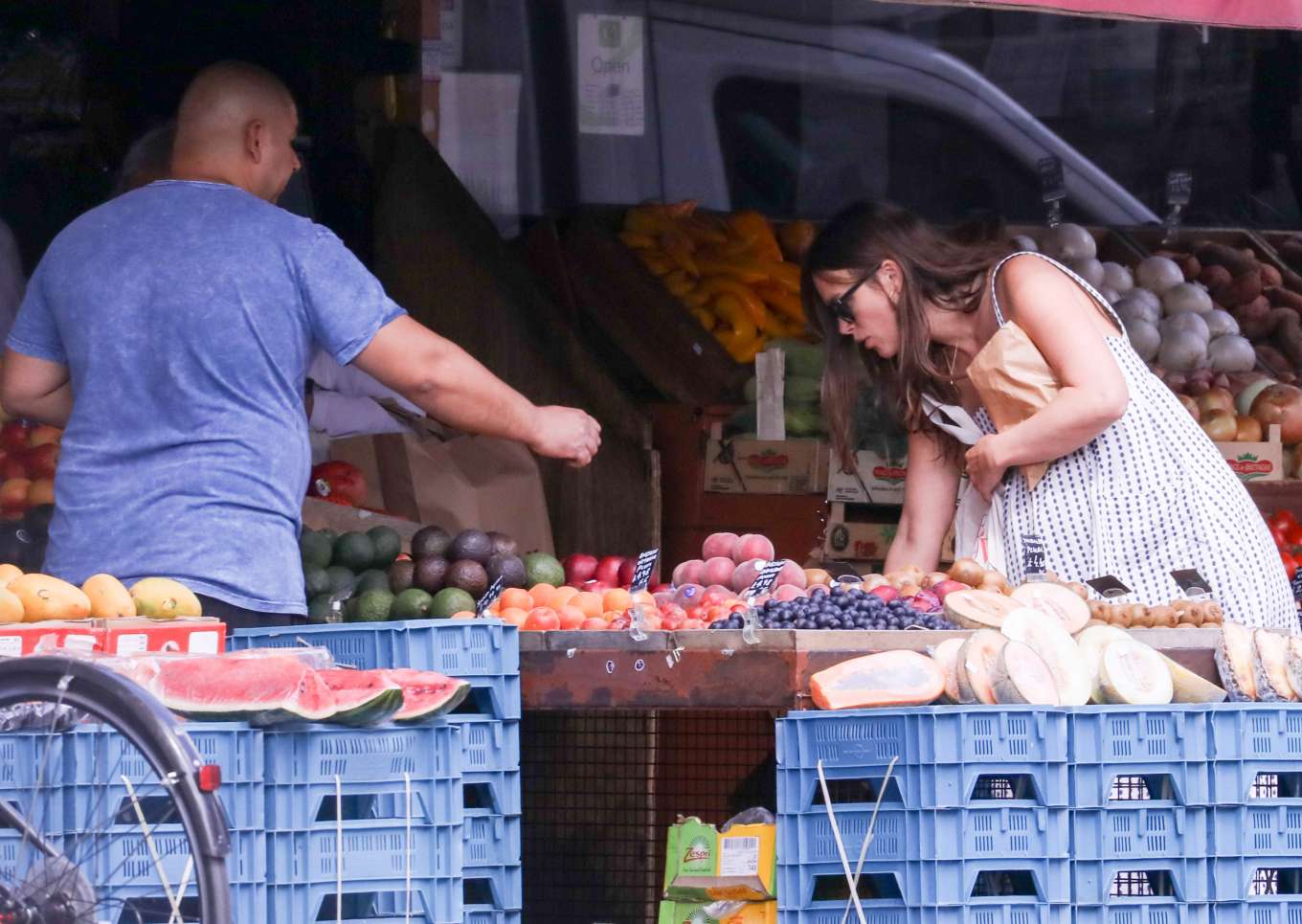 Keira Knightley is seen with husband James Righton in north London