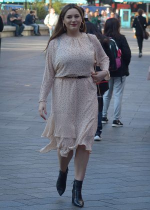 Kelly Brook - Arriving at Global Show in London