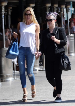 Kelly Osbourne and Sophie Monk out in Sydney