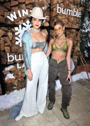 Kendall Jenner and Hailey Baldwin - Winter Bumberland Party at 2017 Coachella in Indio