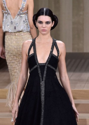 Kendall Jenner at Chanel Fashion Show 2016 Spring Summer in Paris