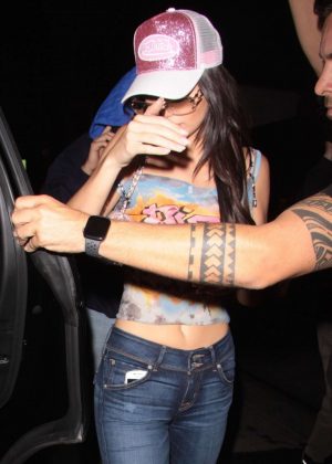 Kendall Jenner at Drake's birthday bash in Los Angeles