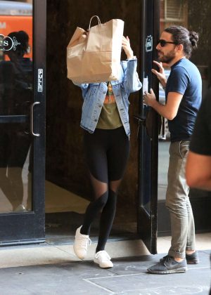 Kendall Jenner in Tight Leggings Out in LA