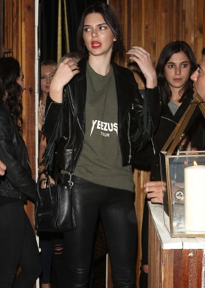 Kendall Jenner - Leaving The Nice Guy in West Hollywood