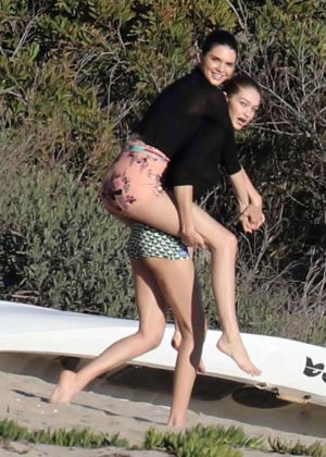 Kendall Jenner - Photoshoot in Malibu