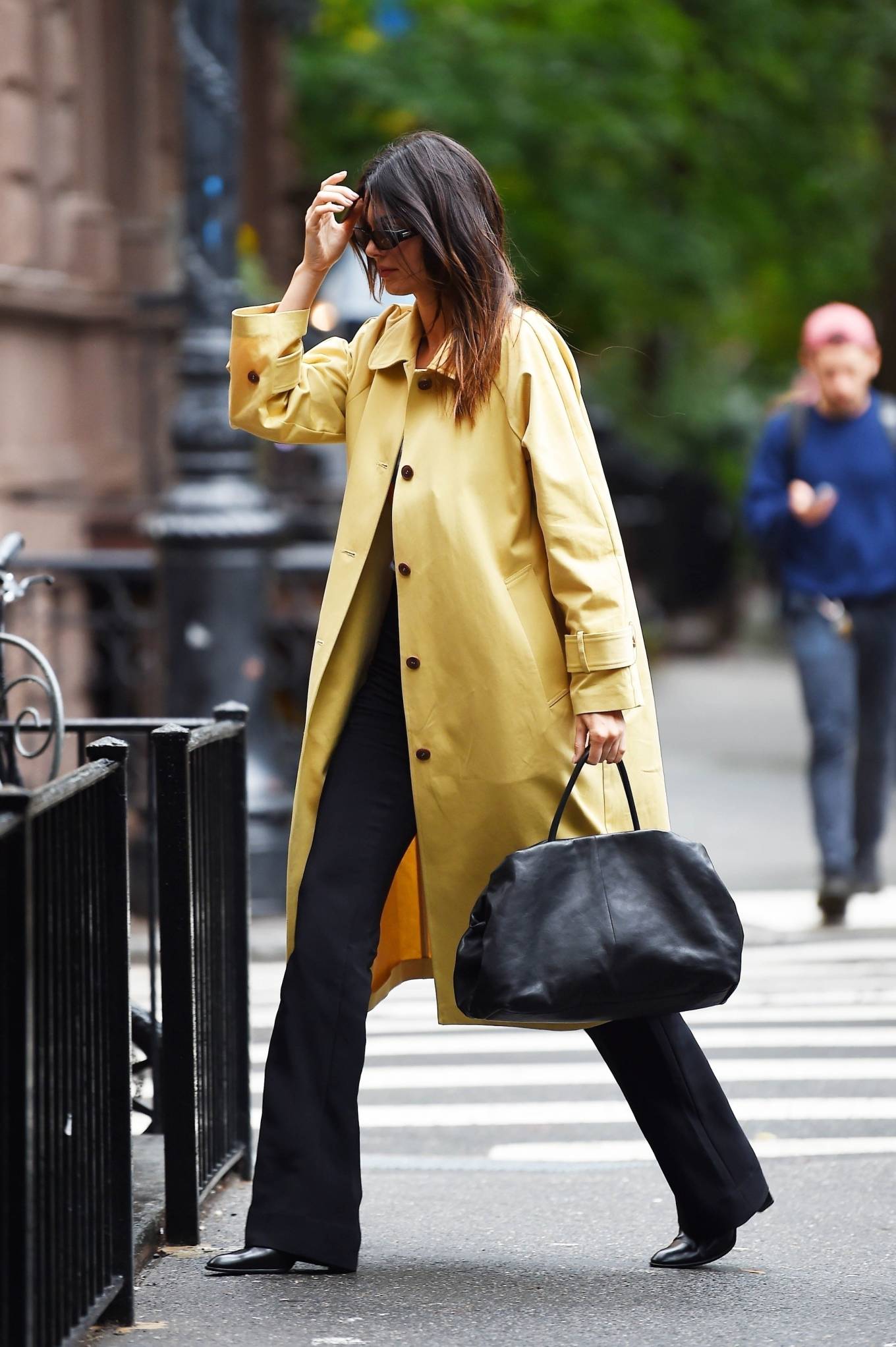 Kendall Jenner 2023 : Kendall Jenner – Seen after lunch at Sant Ambroeus in the West Village-14