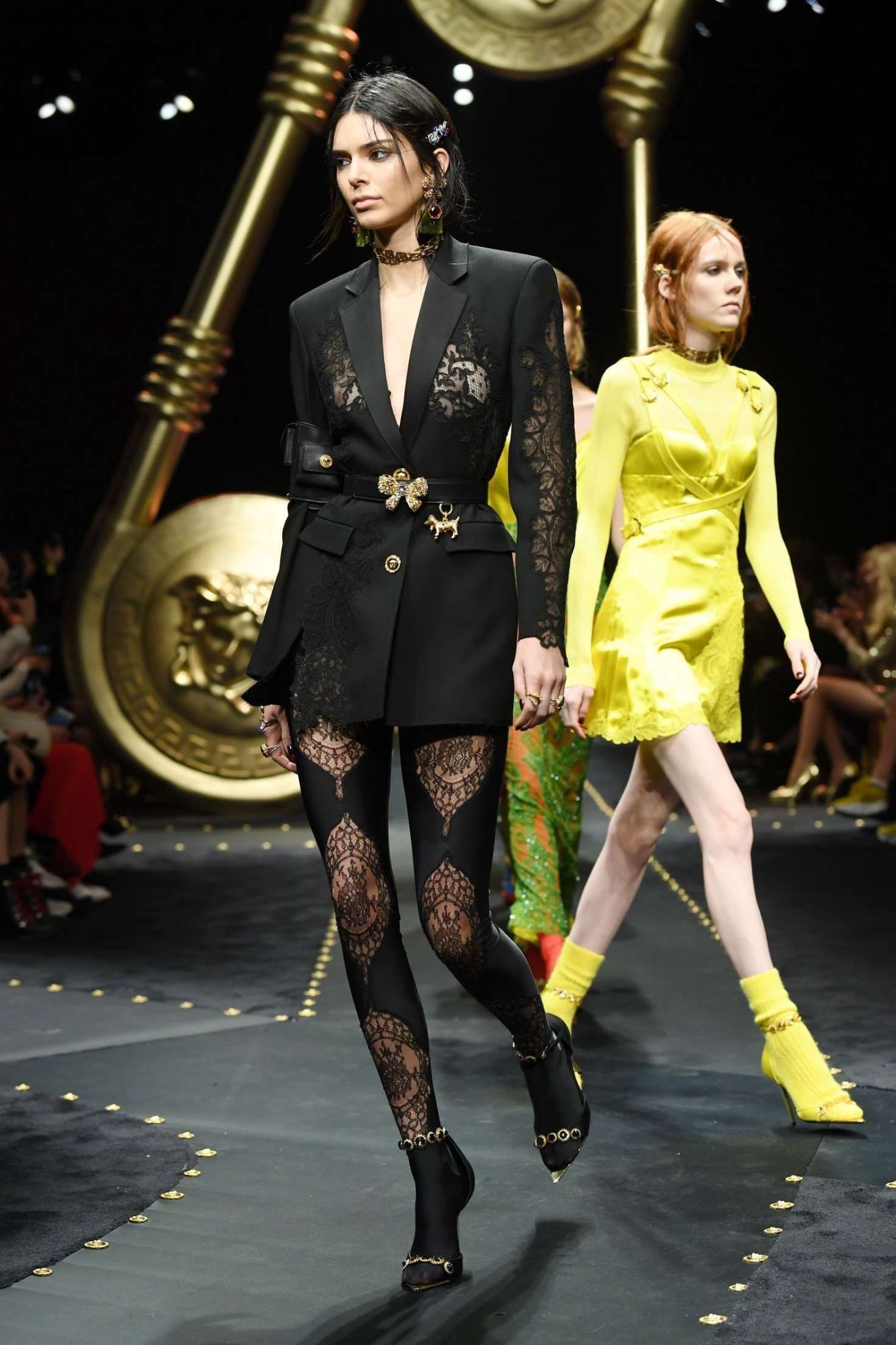 Kendall Jenner: Versace Runway Show -10 | GotCeleb