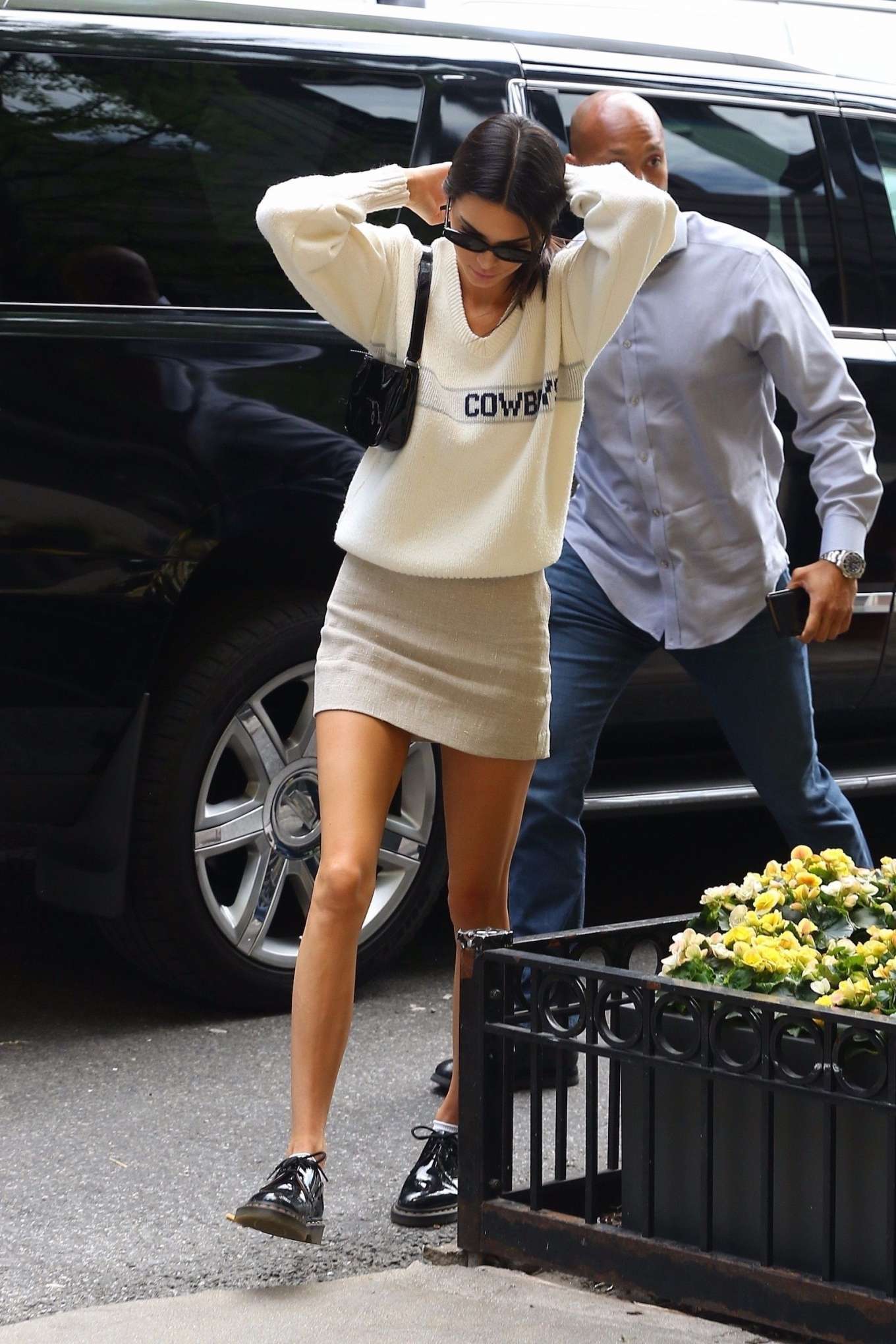 Kendall Jenner: Wears a Cowboys Sweater -25 | GotCeleb