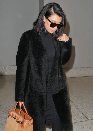 Kim Kardashian at LAX airport in LA