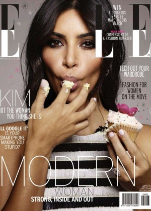 Kim Kardashian - Elle South Africa Magazine (March 2015)