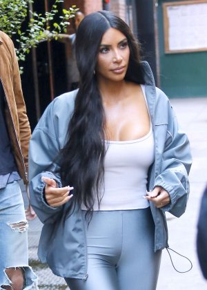 Kim Kardashian - Leaving the Mercer Hotel in New York
