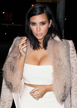 Kim Kardashian Night Out in New York