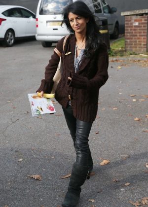 Konnie Huq - Out and about in North London