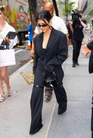 Kourtney Kardashian - Arriving at The Today Show in NYC