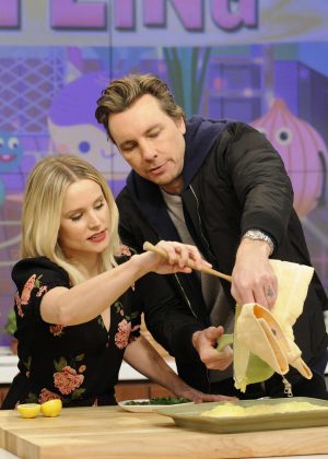Kristen Bell - 'The Chew' guest appearance in New York