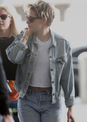 Kristen Stewart at LAX Airport in Los Angeles