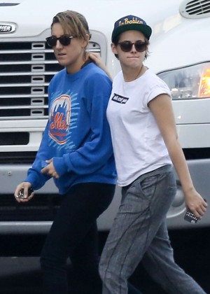 Kristen Stewart with friend Out in LA