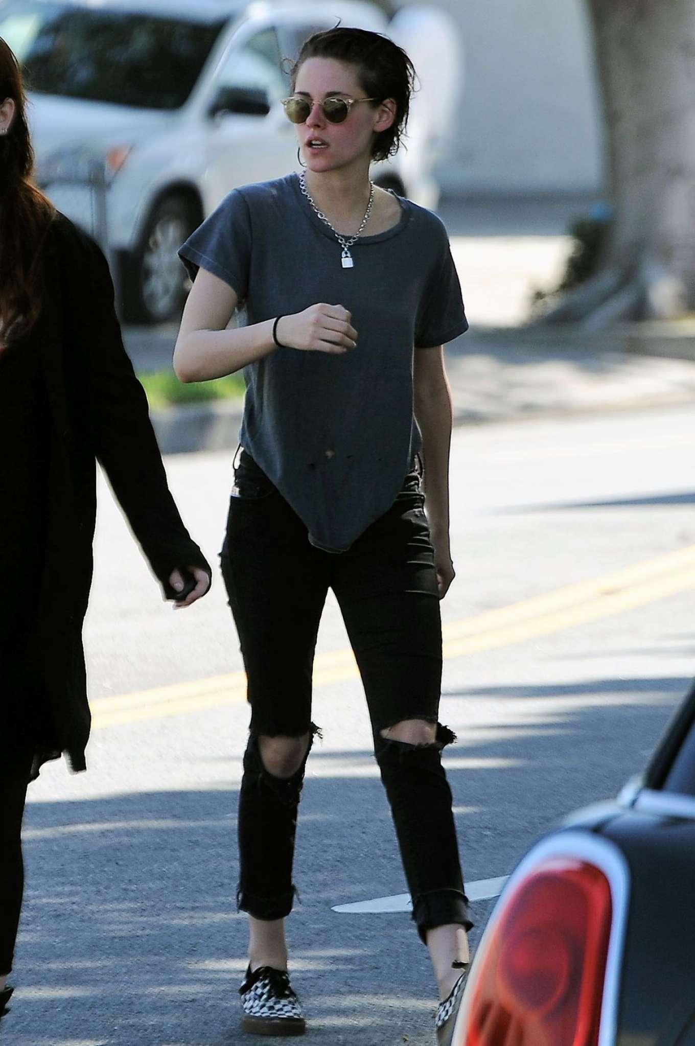 Kristen Stewart in Ripped Jeans -11 | GotCeleb