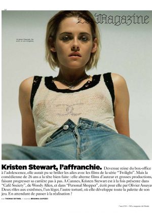 Kristen Stewart - Le Magazine du Monde (May 2016)