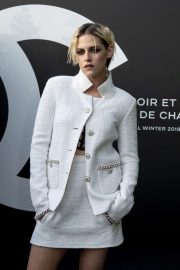 Kristen Stewart - Noir et Blanc de Chanel FW 2019 Makeup Collection in Paris