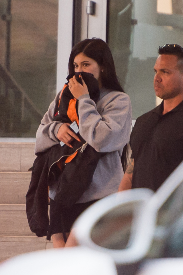 Kylie Jenner and Travis Scott: Leaving Miami Beach Hotel -09 | GotCeleb
