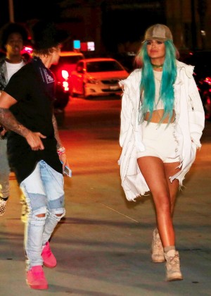 Kylie Jenner - Arriving at the Beacher's Madhouse Coachella After Party in Indio
