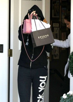 Kylie Jenner - Leaving Epione Skin Care Center in Beverly Hills