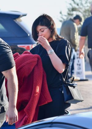 Kylie Jenner - Leaving Nobu with Jordyn Woods in Malibu